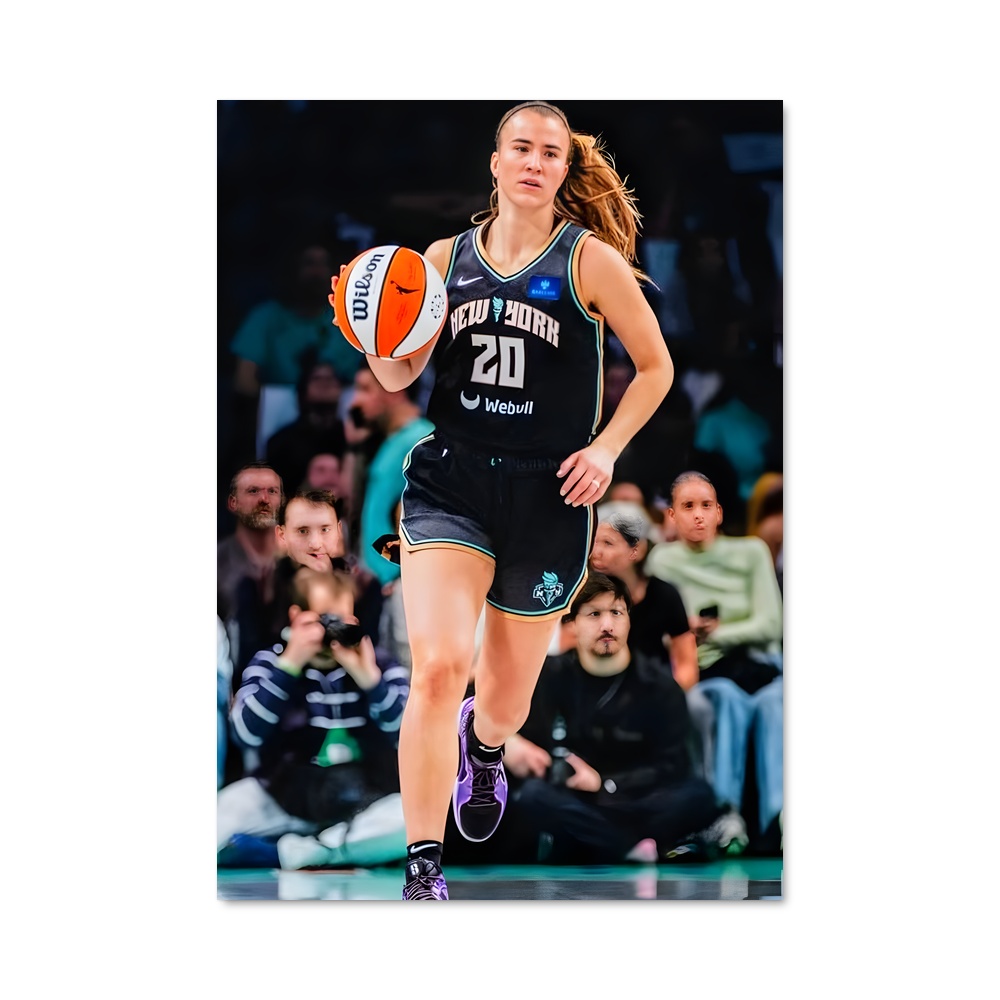 Poster Envolée de Sabrina – affiche Basketball